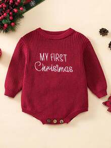 Newborn Baby Sweaters - Red - View 4