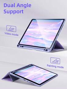 Carcasa transparente de acrílico con patrón de mármol y ranura para bolígrafo, compatible con Redmi Se 11, Redmi 10.61 y 6/6Pro. Placa plana que protege contra arañazos y un protector de color.
