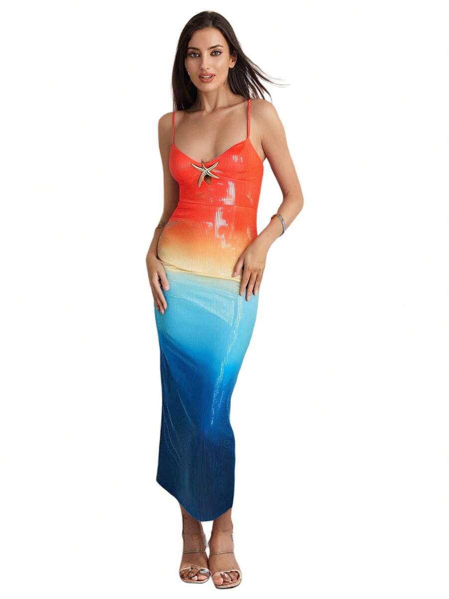 ombre bodycon dress blue ombr strapless maxi dress,dress features a ruched, fit and transitions in color from light to dark blue. Ruched Tube Bodycon Dress. Available  95Spandex % SFneewho Sparkly Glitter Mermaid Scales