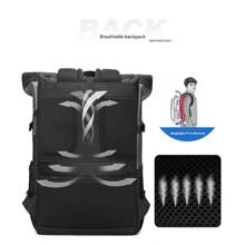 Zaino per laptop generico, zaino casual elegante, zaino da viaggio resistente all'acqua, zaino scolastico da 15,6 pollici per uomo/donna