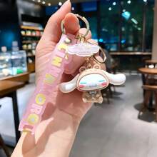 Sanrio Sanrio Cinnamoroll Keychain - Multifunctional Cute Silicone Pendant Suitable For Bags And Keys, Perfect Gift For Birthday, Christmas, Valentine's Day, Sanrio