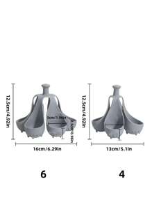 1pc Heat-Resistant Silicone Egg Cooker For Home Kitchen, Steamer Tools For Multi-Portion Breakfast