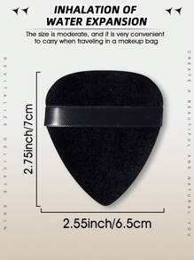 6 PCS Makeup Puff Set Soft Water Droplet Shape Powder Mineral Puff For Face Makeup, Makeup, Cheap, Room Decor, Vanity, Travel, Bedroom, Makeup Accessories, Puff, Makeup Blender, Powder Puff, Makeup Sponge,Cheap,Stocking Stuffers,Makeup,Makeup Tools,Cheap Stuff,Gifts,Gifts For Women,Christmas Gifts,Giveaways,Travel,Cheap Stuff,Travel Essential - Black - View 4