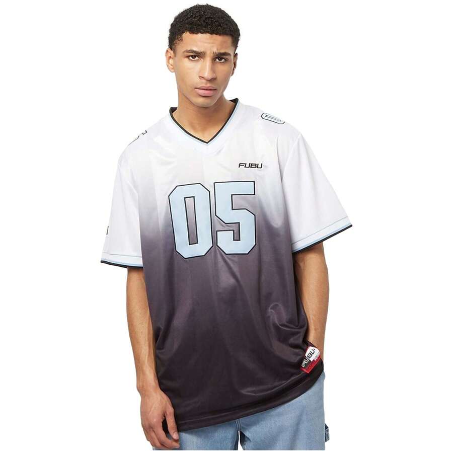 FUBU Men's Corporate American Football T-Shirt In Grey ✅ Delivery 24/72h To Spain (Mainland) - Grey - View 1