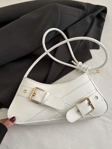 Bolso de hombro de dama de diseño minimalista y moderno, con acabado de alta gama ideal para el uso diario