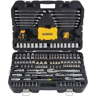 Set di attrezzi professionali premium da 46 pezzi, set di chiavi a cricchetto, chiave dinamometrica, kit di riparazione meccanica per auto e parti di casa, adatto per manutenzione di auto e biciclette