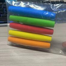 5pcs/Set Ergonomic Hook Grip Handle Kit, 2mm To 10mm Hooks With Comfortable Grips, Random Color (Red, Purple) Assorted - Multicolor - View 8