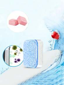 12/24 pièces, Nettoyant pour machine à laver, Détartrant, Tablettes de nettoyage en profondeur pour lave-linge à chargement frontal et supérieur, Désodorisant pour fosse septique, Nettoie l'intérieur du tambour et le joint du bac à lessive, Cuisine, Salle de bain, Maison, Fournisseurs pour la maison