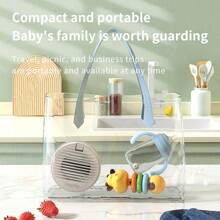 Automatic Fruit & Vegetable Cleaning Machine, Household Fruit & Vegetable Purifier, Meat Cleaner - White - View 6