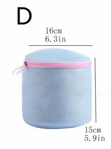 1pc Bra Lingerie Washing Bag, Laundry Protection Bag For Washing Machine, Prevent Deformation Of Bras And Socks