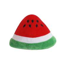 PETSIN 4 Peças Conjunto de Brinquedos de Pelúcia Fofos e Com Som para Cães e Gatos Pequenos - Designs de Pirulito, Estrela, Rosquinha e Morango - Brinquedos Interativos e Companheiros para Dormir, Brinquedos para Cães, Brinquedo de Roer para Cães, Suprimentos Interativos