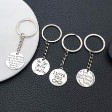 1pack Wholesale Bulk Inspiration Words Charms Inspirational Message Charm Pendants For Necklace Bracelet DIY Jewelry Making Crafting Accessory - Antique Silver - View 7