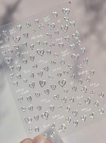 Beautizon Nailartlab 1 件指甲魅力贴纸 DIY 艺术哥特风格 5D 美甲装饰贴花