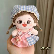 17厘米娃娃衣服，中长裙系列洛丽塔连衣裙，适合10厘米娃娃（不含娃娃）