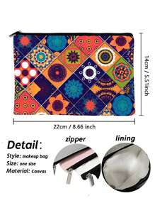 Adorable Owl Print Cosmetic Organizer - Lightweight & Portable Travel Bag For Makeup, Toiletries, Phone & Pencils - Durable, Stylish & Multi-Purpose, Perfect Party Gift