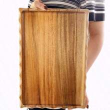 1 Stück neue gemusterte Obstplatte, Cupcake-Tablett, rechteckiges Aufbewahrungstablett, Haushaltsgut, Weihnachtsgeschenk, Feiertags-Dekoration, wiederverwendbare quadratische Party-Platte, geeignet für Gemüse, Snacks, Obst, Kekse, Desserts, verwendbar für Neujahr, Valentinstag, Erntedankfest