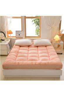 3D珠光床垫垫层 - 超柔软透气蓬松床垫，亲肤舒适，适用于卧室、榻榻米、宿舍、露营 | 四季皆宜，厚度2.36-3.2英寸，防滑设计