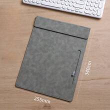 Custom Leather Clipboard Business Office School Meeting Record Writting Board A4 Paper File Folder Clipboard Pen Slot - A4 - View 13