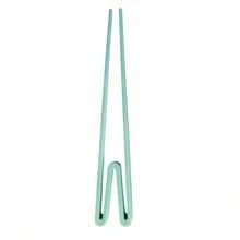 1 pièce Baguettes d'entraînement réutilisables - plastique, motif unicolore, assistant pratique pour les débutants et les passionnés, équipement de restauration, idéal pour la pratique, convient à tous les âges