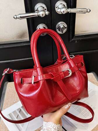 手提包，大容量购物袋，时尚单肩包，适合日常使用和工作