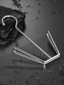 不锈钢鞋子晾干架，多功能室内/室外悬挂式鞋架收纳架带挂钩，防风