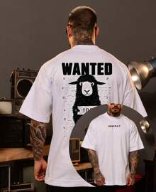 Religious T-Shirt Jesus Lost Sheep Evangelical Catholic God - trắng - Xem 1