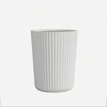 1 件装塑料小型垃圾桶废纸篓，垃圾桶篮，适用于浴室、洗衣房、厨房、办公室、儿童房、宿舍 - 豎紋 - 查看 14