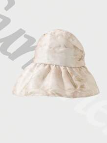 1 件女士纯色太阳帽，休闲波西米亚复古宫廷风格，适合派对、街头、薄纱花帽，适合日常外出、沙滩旅行、透气防晒、时尚渔夫帽 - A - 查看 10