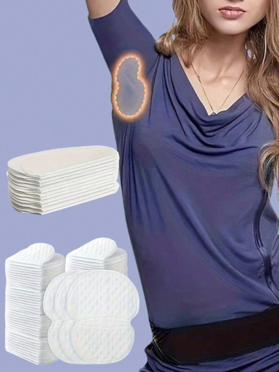 10/20/30/40/50 PCS Underarm Sweat-Wicking Pads - Disposable Anti-Sweat Pads For Men And Women - Body Care To Keep You Dry And Confident All Day Long, Suitable For Travel, Sports, Outdoor, Summer