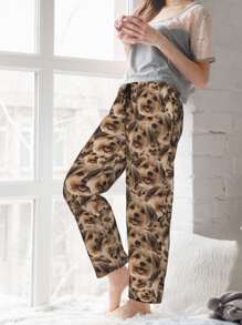 Pantalones de pijama divertidos personalizados para mujer - Pijamas personalizados con foto y texto, regalo ideal para Navidad y cumpleaños