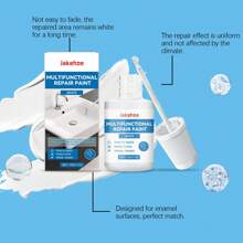 Multi-Functional Repair Paint: Waterproof And Mold-Resistant Wall Filler, Bathroom Renovation Scratch Concealer And Repair Agent, Ceramic Tile Wall Defect Repair Multipurpose Coating - Multifunctional Repair Paint - View 8
