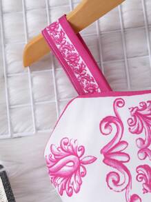 Young Girl Sleeveless Top & Midi Skirt Set, Summer