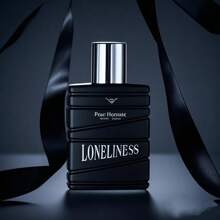 Loneliness Water,3.38oz Luxury Eau De Toilette Spray For Men - Floral Scent Long-Lasting Freshness, Sleek Summer Fragrance & Body Mist For Women | Unisex Daily Wear, Date Night Gift For Him/Her, Premium Gender-Neutral Perfume - Black - View 2