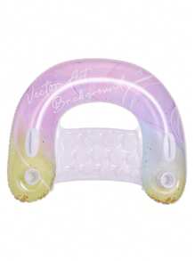 1 pièce Anneau de natation gonflable en forme de U, Fauteuil flottant, Siège de piscine unisexe pour adultes
