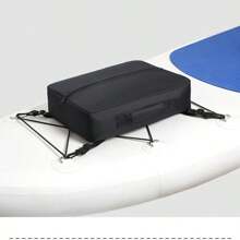 1 件黑色甲板干燥袋，防水隔热储物袋，适用于桨板、冲浪、游泳、饮料和其他户外运动配件、沙滩必需品、沙滩配件、泳池浮板