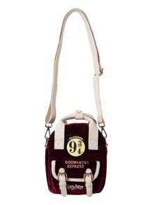Harry Potter Series Tote Crossbody Bag Is A Lightweight Everyday Portable Casual Crossbody Bag ,Harry Potter Backpack For Women Men Large Capacity Backbag Hogwarts School Britain Bag Crossbody Shoulder Bag Y2K Style