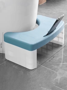 1PC Bamboo Toilet Stool Squat Adult,Portable Toilet Potty Stool,Constipate Helper Stool For Bathroom,Curved Build, Bump-Proof - Stool - View 17