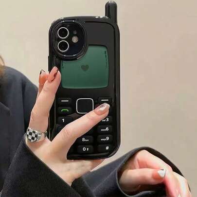 Joivida 移动电话 1 件全新个性化 Big Brother 设计手机壳，兼容 iPhone 16/16 Pro/16 Plus/16 Pro Max、iPhone 15 Pro Max、iPhone 14 Pro Max、iPhone 13、iPhone 15/12 女款、iPhone 11 软壳、XR 防震、XS Max 硅胶保护套 7/8 Plus