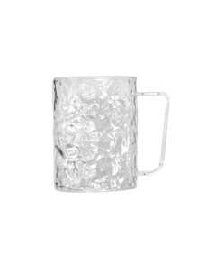 1pc冰川纹漱口杯透明牙刷架高档女士家用口腔护理杯 - 彩色 - 查看 6