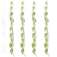 1/3pcs Romantic Artificial Flowers Centerpieces Plastic Tofu Pudding Rattan Leaves Vine Sweet Potato Leaves Bouquet Fake Plants For Wedding Room Home Hotel Party Event New Years Gifts Handheld Flower Arrangement For Valentine's Day Wedding/Home/Bedroom/Living Room/Table Decoration/Bride's Bouquet/Outdoor Garden Birthday Graduation