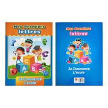 16 Pages Handwritten French Vocabulary Learning Materials, Early Learning Aids To Improve Writing Skills And Cognitive Abilities. Learning Gift - Multicolor - View 12