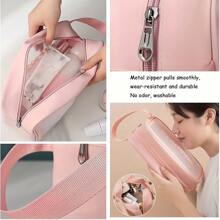 5-Piece Facial Scraping And Massage Set: Including An Ice Roller, An Ice Cube Mold, A Scraping Board, A Dolphin-Shaped Comb, And A Storage Bag. It Is Used For Massaging The Face, Eyes, Nose And Head To EnhaPink Ice Face Roller Mold Cube Guasha Facial Massage Set,Beauty,Skin Care Products,Spa,Self Care,Skin Care Tools,Face Care,Esthetician Supplies,Massage,Face Massage Tool,Face Roller - Multicolor - View 6