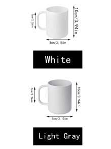 1pc Simple Household Toothbrush Cup, Rinse Cup, Wash Cup, Plastic Toothbrush & Wash Cup Home Bathroom Decor Summer - Multicolor - View 3