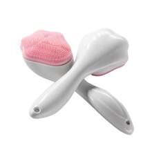 1pc Cat Claw Shaped Silicone Face Scrub Brush, Manual Deep Pore Cleansing Exfoliating Tool For Makeup Remover & Blackhead Removal