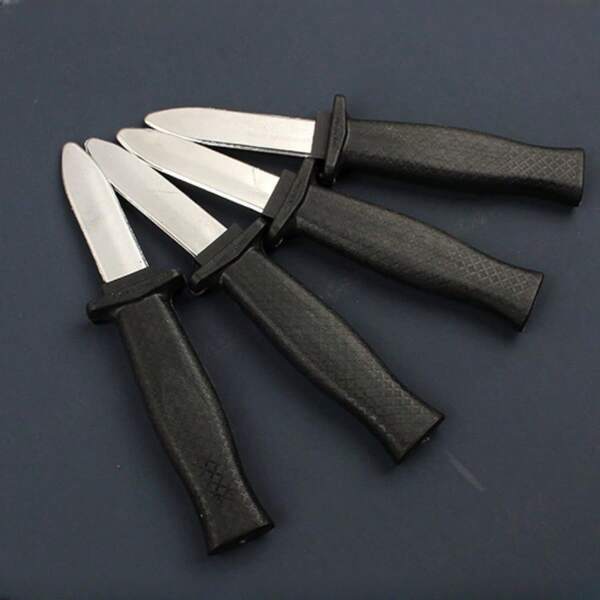 3/6PCS Prank Simulation Shrink Knife April Fool's Day Prank Toy Parody Scary Magic Prop