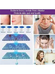 1pc Faucet Water Filter, Twist-On Faucet Mount Water Purifier, Filters Chlorine, Fluoride, Heavy Metals & Hard Water For Kitchen, Bathroom