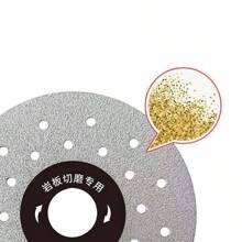 100mm Stone Cutting Disc, Specialized For Porcelain Slabs, 45 Degree Chamfering, Edge Grinding Wheel For Angle Grinder, Suitable For Marble Grinder