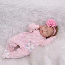 22 Inch/55cm Soft Body Realistic Newborn Baby Doll - Dolls And Accessories, Perfect For Halloween And Christmas Gifts, Realistic Details, Collectible, Easy To Hug - Multicolor - View 1