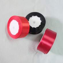 3 Stücke, 72 Yards/4cm Satinband Geschenkbox Verpackung, dekoratives Band, Bekleidungs Zubehör, Gewebeband, Geburtstags Festival Rose Blumen DIY Bastelband