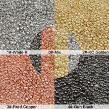 100 pièces Grandes perles d'espacement en plastique CCB avec boucle simple, accessoires de fabrication de bijoux DIY pour bracelets et colliers